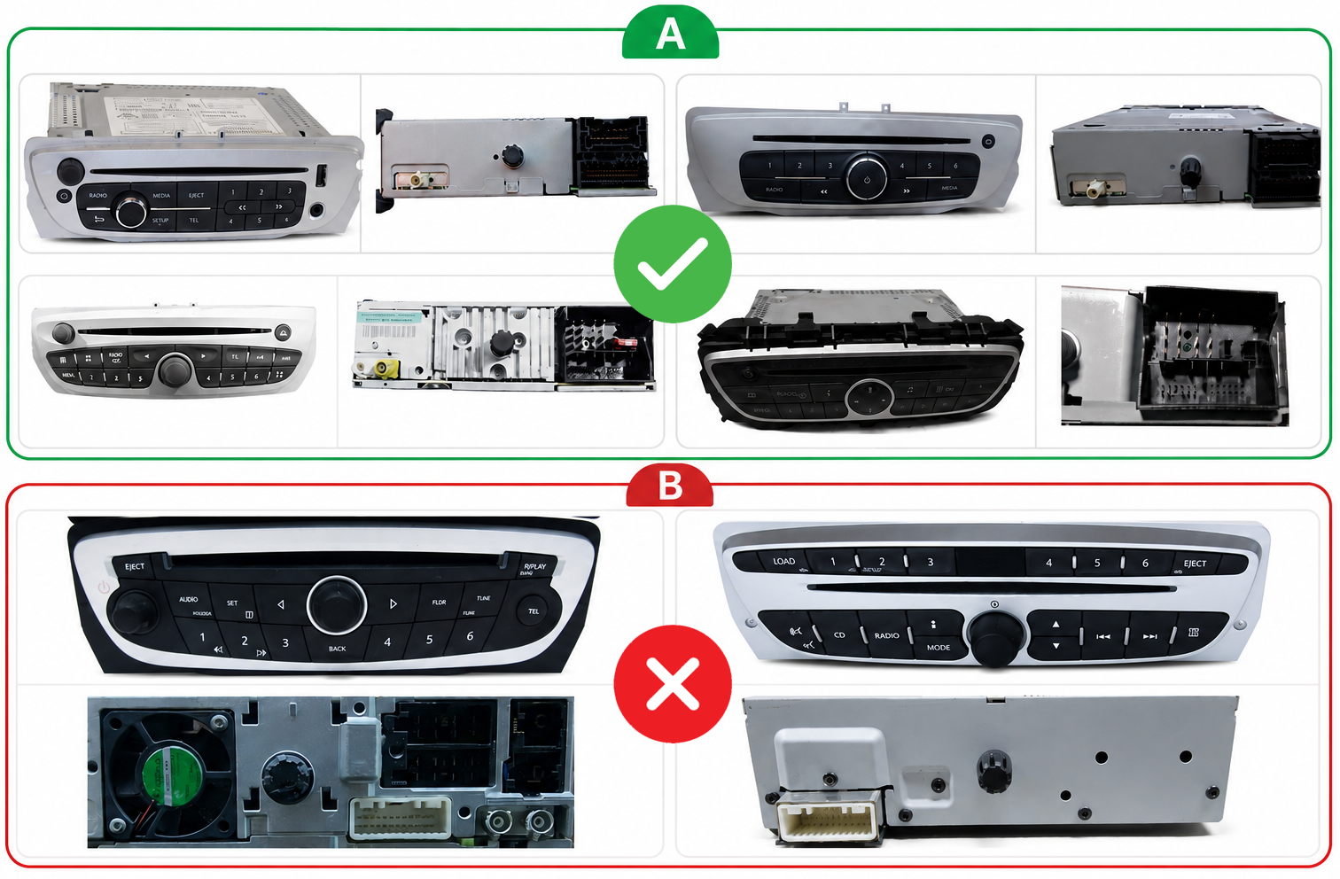 Kompatibilita pro 2DIN chytré autorádio Renault Megane III, Renault Fluence (2008-2016) evtech.cz